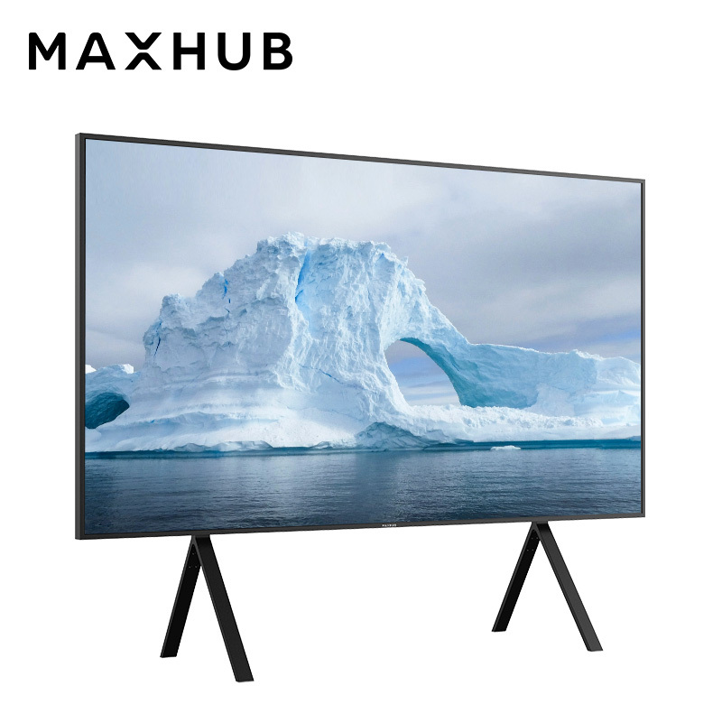 MAXHUB 企业会议屏 110英寸商用显示大屏视频会议W110PNA巨幕电视 MAXHUB显示大屏110英寸+移动脚架