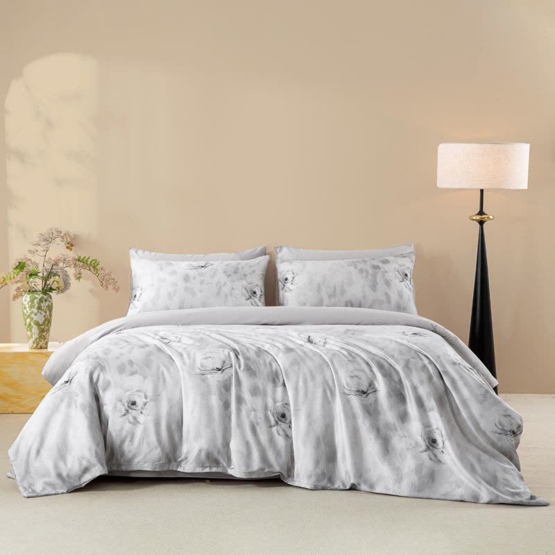 莱赛尔印花天丝四件套图片