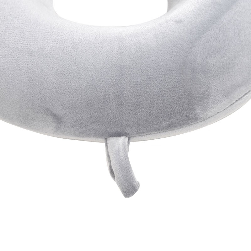 艺色 商旅便携四件套(U枕+牛奶绒搭搭毯+加大眼罩+背包收纳袋)灰色 ES-M042-4高清大图