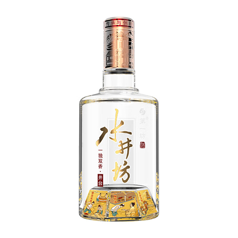 水井坊 井台(2022版)52度 500ml*6瓶 整箱装 浓香型白酒[婚宴用酒]