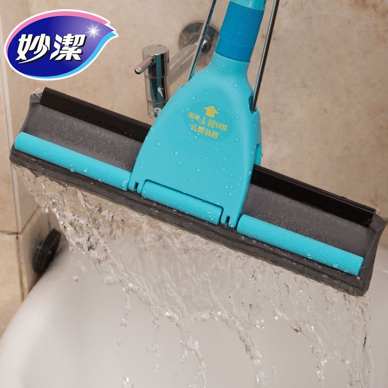 图书>期刊/杂志>男士>图书其它>妙洁巨易吸大号吸水胶棉拖把免手洗