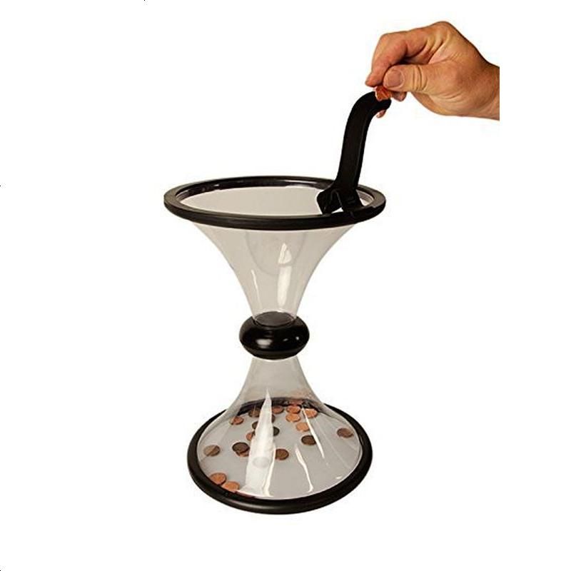 抖音同款旋风存钱罐网红储蓄罐重力感旋转玩具储钱罐创意生日礼物