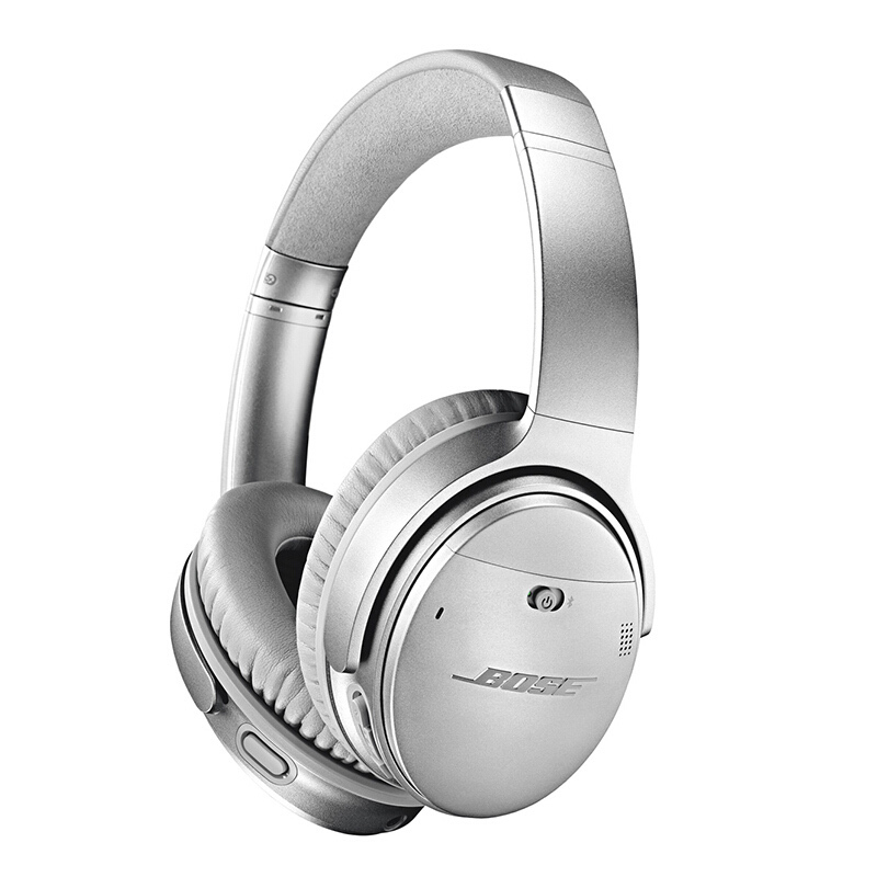 Bose QuietComfort 35II无线耳机 QC35II头戴式蓝牙耳麦 降噪耳机 蓝牙耳机 QC35二代 银色