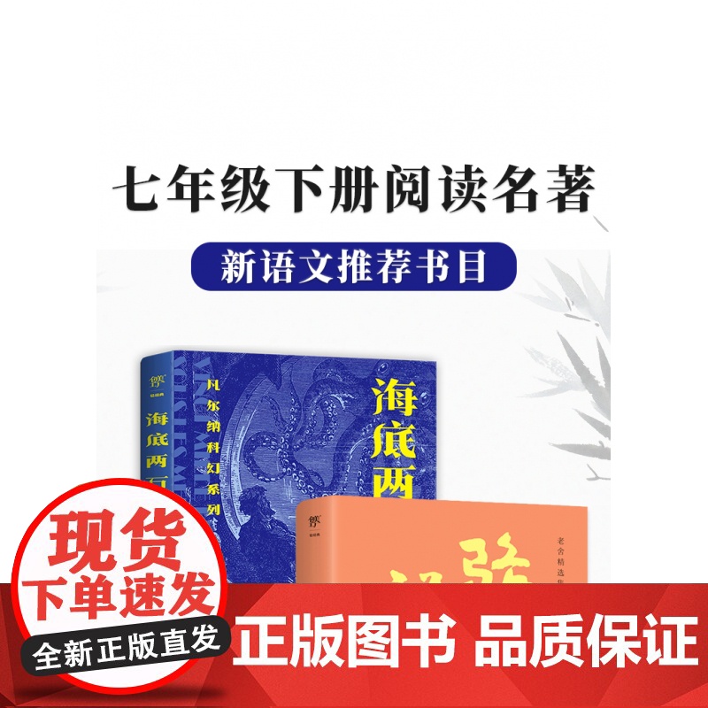 骆驼祥子+海底两万里(套装共2册)高清大图