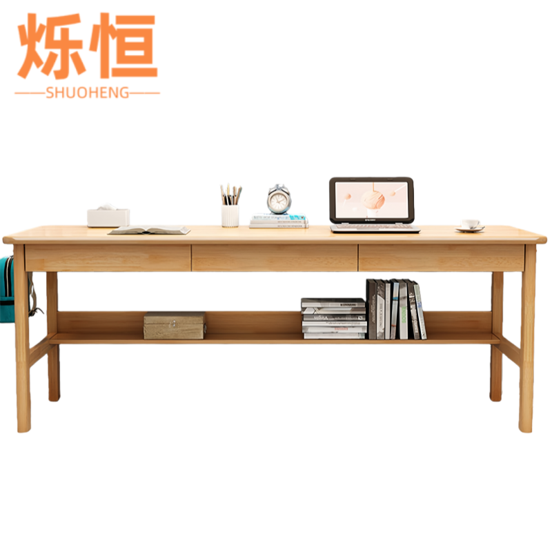 烁恒 书桌 160x55x75cm 张高清大图
