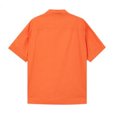 美特斯邦威科米蛙联名素色衬衫男2022夏季新款青春时尚衬衫725166