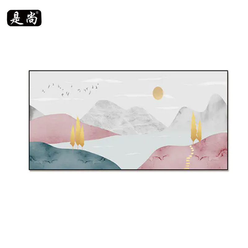 是尚 挂画装饰画 含安装 60*120cm/副高清大图