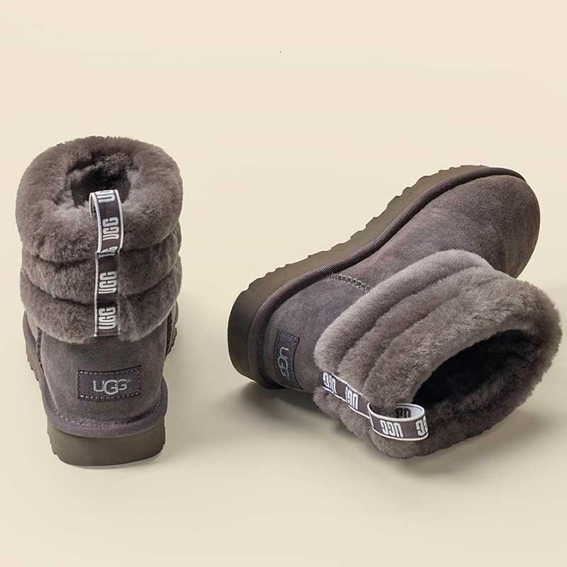 ugg秋季新款女士靴子经典新奇系列休闲迷你雪地靴 1098533报价_参数_