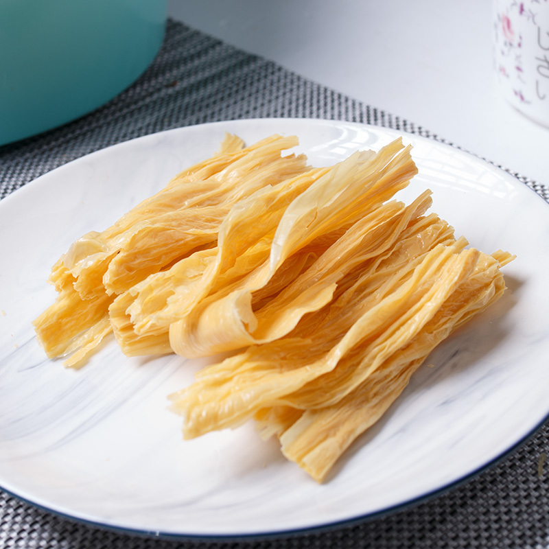 金唐(KTANG)腐竹300g 礼盒装 黄豆原浆腐竹 手工制作豆腐皮豆皮干货 火锅涮菜凉拌菜必备