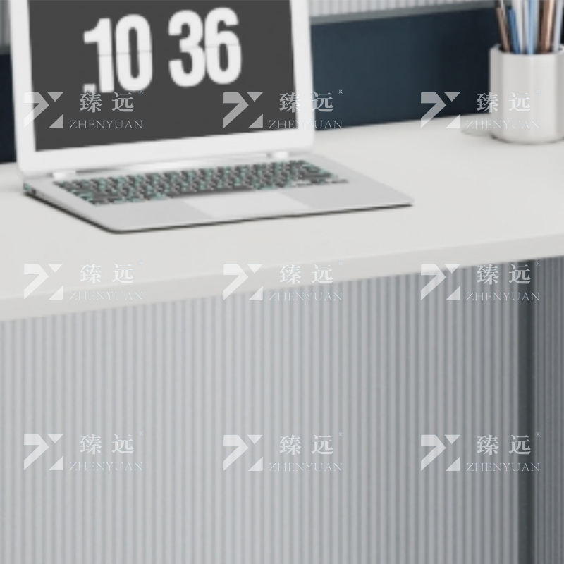 臻远 ZYGW-024职员桌办公桌屏风工作卡位直排单人位高清大图