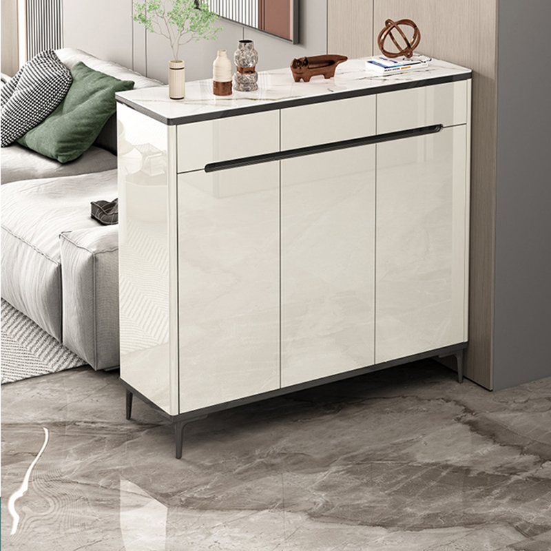 知渡鞋柜家用门口楼道外 玄关柜一体隔断入户门烤漆储物柜