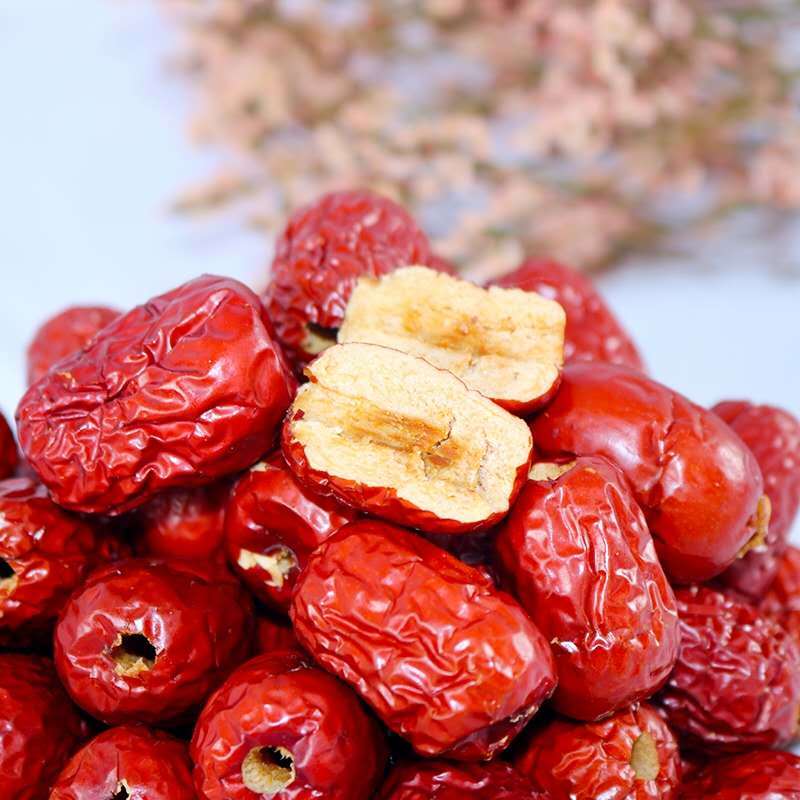 桃仁小哥新货新疆灰枣袋装500g*2袋新疆红枣无添加