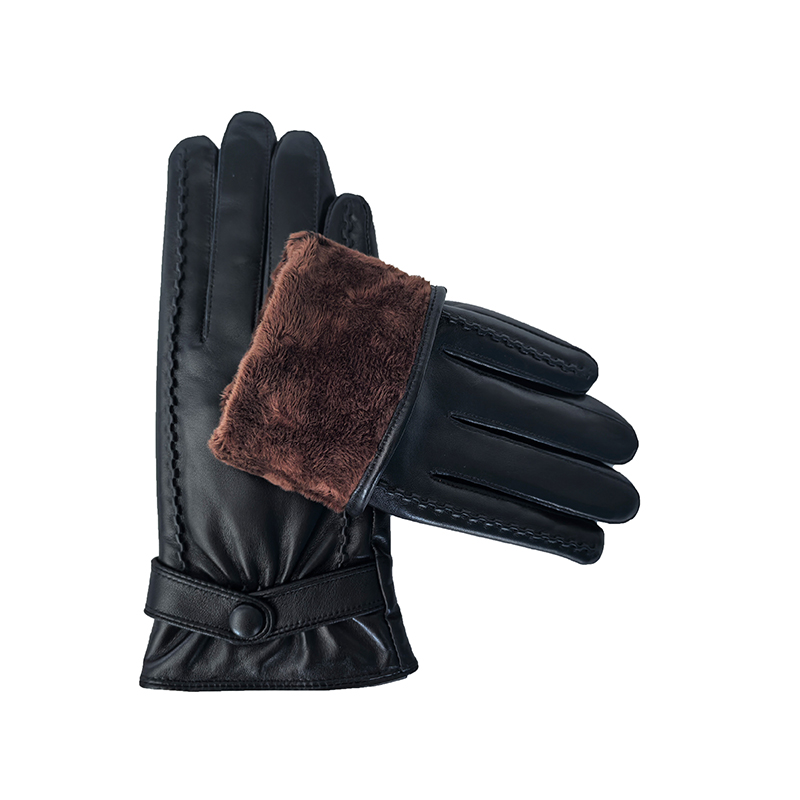 泉好 羊皮手套 QH027 双高清大图