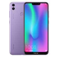 荣耀畅玩8C 标配版全网通 4GB+32GB 星云紫 两天一充 莱茵护眼 刘海屏 4000毫安大电池 全面屏手机 双卡双待