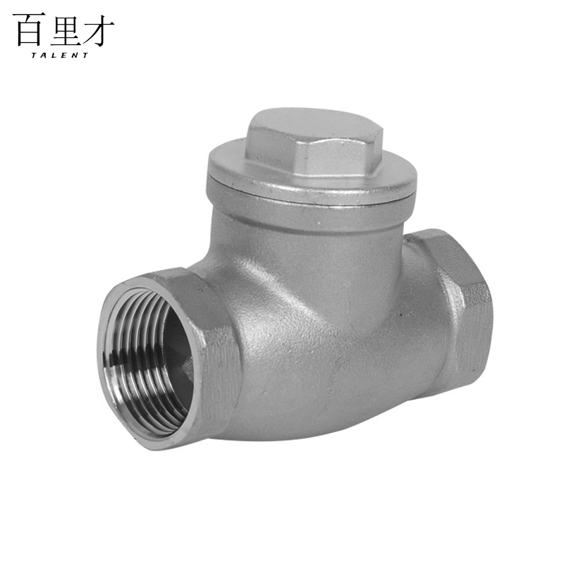 不锈钢卧式止回阀H14W-16P DN100 个图片