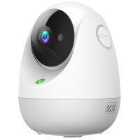 360摄像头300W云台AI版 2K高清WIFI监控器全彩夜视 室内家用手机无线网络远程智能摄像机+闪迪64G内存卡