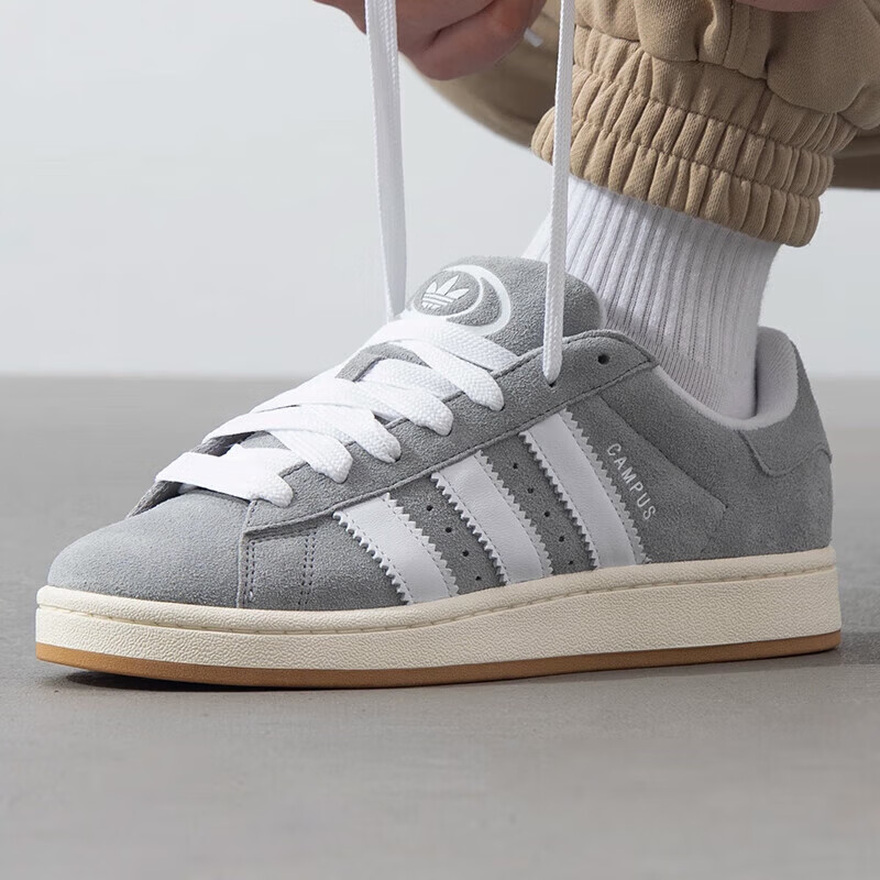 阿迪达斯（adidas）Originals三叶草男女通款休闲鞋新品CAMPUS 00S 经典运动板鞋JQ4109 ZP高清大图