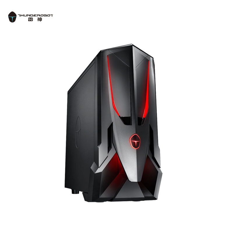雷神(THUNDEROBOT)911黑武士S726 台式机电脑发烧游戏主机(i7 8700 16G 256G+1T RTX2060 Win10)