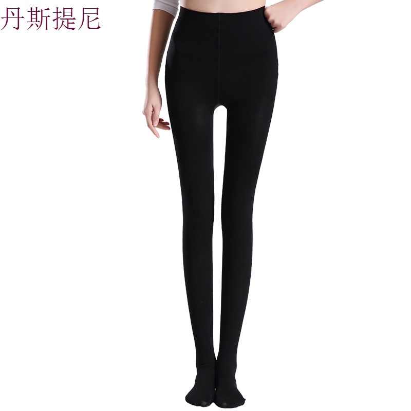 压力瘦腿袜女美腿塑形中厚紧身外穿袜裤女春秋打底裤连裤丝袜薄款