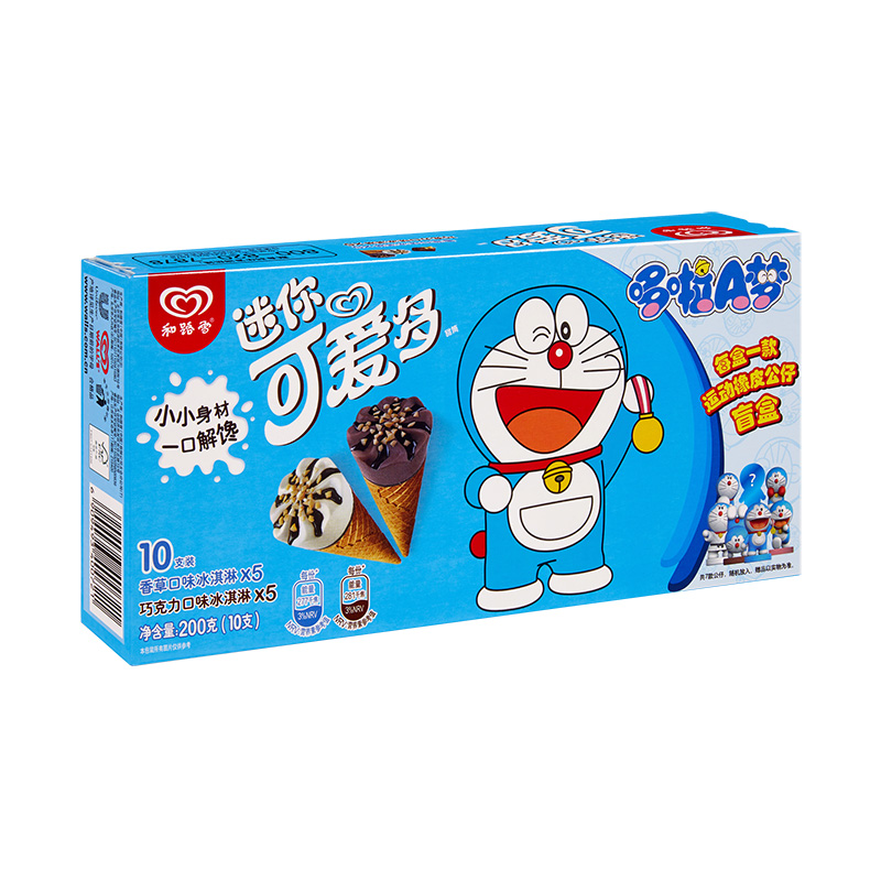 迷你可爱多香草巧克力10支装200g