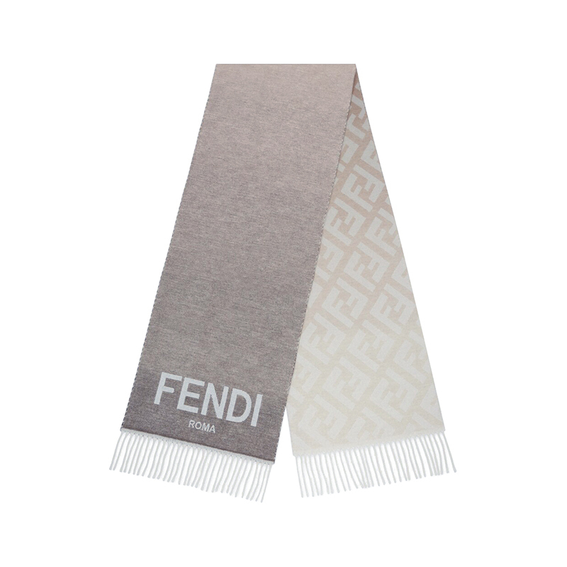 芬迪fendi女士羊绒超大双面保暖围巾fxt363alsw