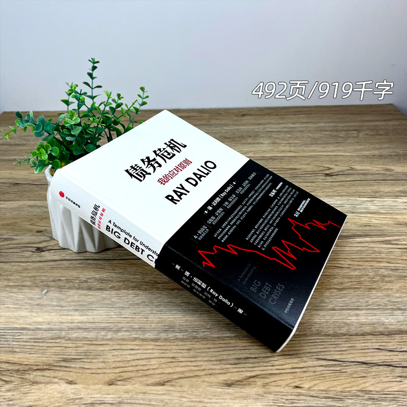 [正版]债务危机 雷.达里奥原则作者瑞·达利欧著我的应对原则中文版 桥水基金一线投资人视角44年危机应对经验公开出版