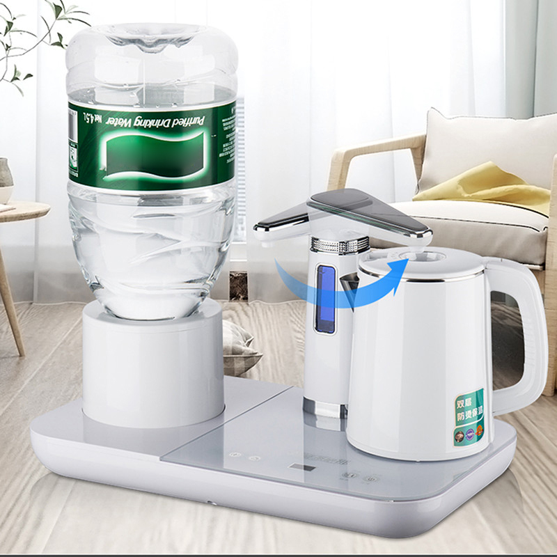 韩将小型茶吧机台式饮水机家用矿泉水用烧开水机饮水机