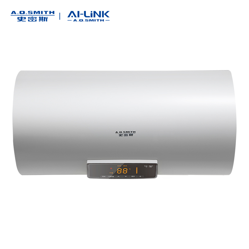 AO史密斯80升电热水器 无地线可安装 专利安全隔电 金圭内胆 速热节能 一键中温保温SCE-80DX2 预约洗浴高清大图