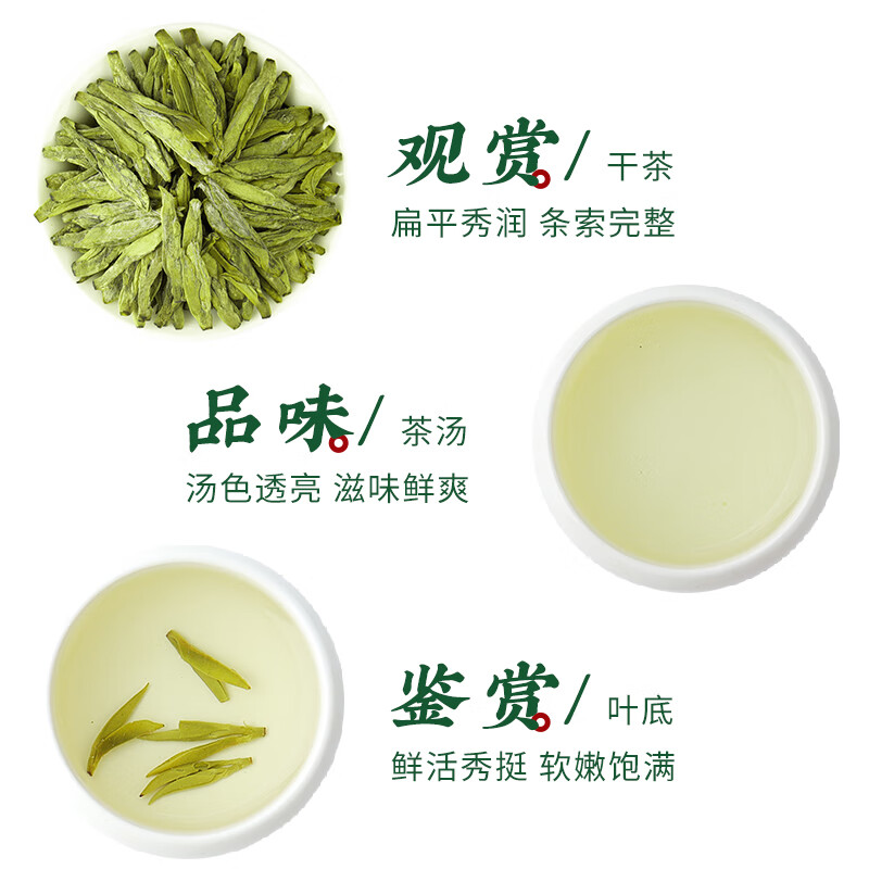第一江南绿茶龙井特级200g2025新茶明前茶叶云雾纸包春茶嫩芽自己喝礼盒高清大图