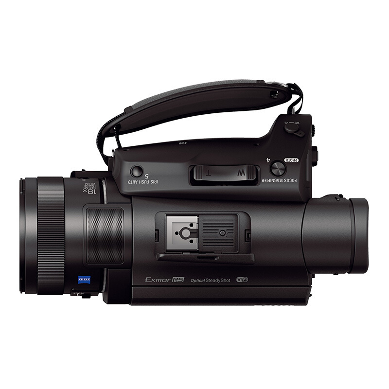 索尼(SONY)FDR-AX700 4K HDR民用高清数码摄像机 家用/直播1000fps超慢动作,带支架 GD
