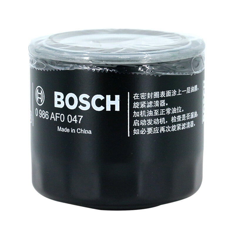 博世(BOSCH)机油滤清器/机滤/机油滤芯0986AF0047(现代伊兰特/名图/雅绅特/悦动/索纳塔)