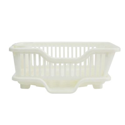 正面米色(长45宽25厘米) 沥水碗架沥水架放碗架沥碗架餐具置物架晾碗架滴水碗架收纳篮碗柜