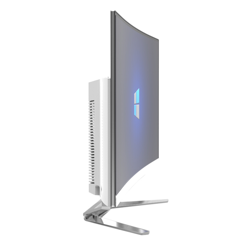 世纪之星 27英寸曲面一体机电脑 窄边框 酷睿i7/GTX1050 D5独显/8GB内存/256GB固态 家用办公娱乐游戏学生台式一体机电脑 台式机 电脑一体机 内置无线WIFI