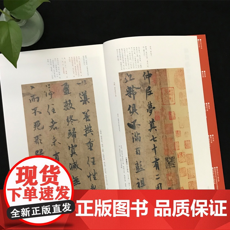 中国碑帖名品68·唐人墨迹名品 上海书画出版社编 释文注释繁体旁注 毛笔字帖临摹 欧阳询 虞世南 贺知章 李白 颜真卿高清大图