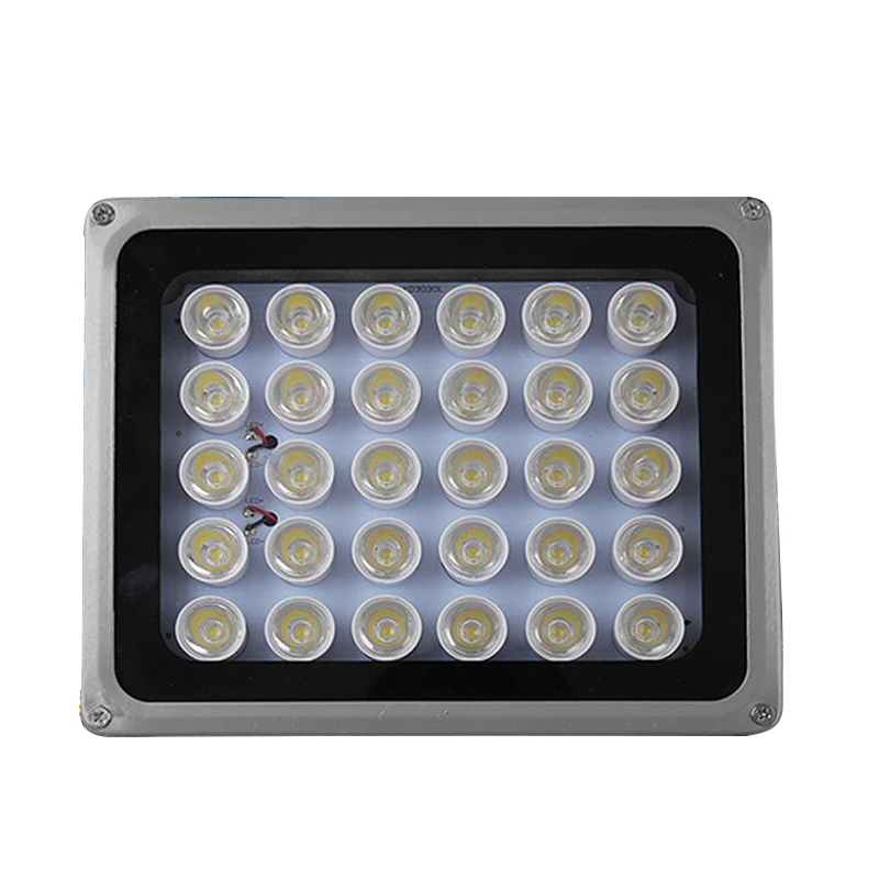 龙宇城led监控白光补光灯 户外 自动补光灯监控220v 室外30灯摄像头