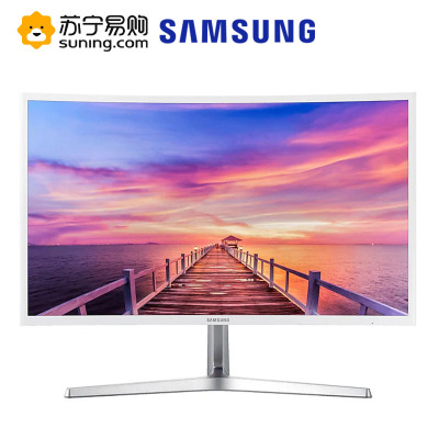 三星(SAMSUNG)C32F395FWC 31.5英寸1800R曲面可壁挂HDMI/DP高清接口液晶电脑显示器