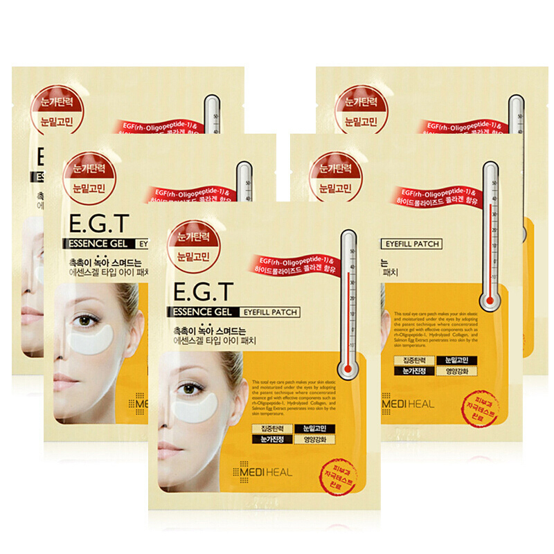 Mediheal 美迪惠尔 精华凝胶滋润 眼膜 5对/盒 淡化细纹 可莱丝