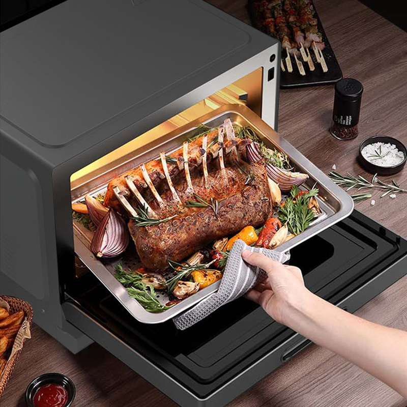 格兰仕变频微波炉家用微蒸烤一体机蒸烤箱光波炉一体机26L大容量 智能菜单G10Q26ESXLRIIV-RL(S0)高清大图