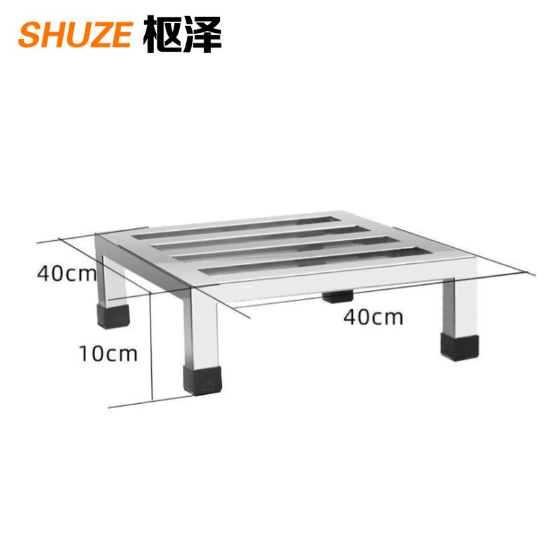 枢泽 不锈钢置物架 40*40*10cm 个