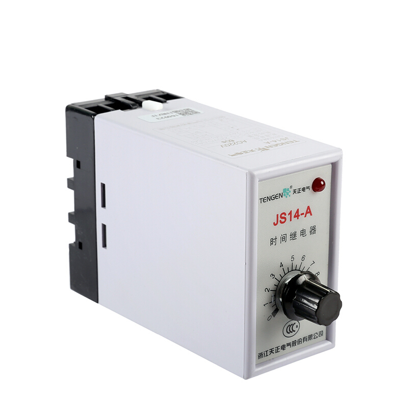 天正电气 JS14-A 导轨安装式 5A 36VAC 1s…10s 2C/O 03040090008 时间继电器