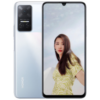 荣耀(honor) 荣耀Play6T 钛空银 5G全网通 8GB+256GB 侧边指纹解锁 5000mAh大电池 移动联通电信5G双卡双待全网通手机