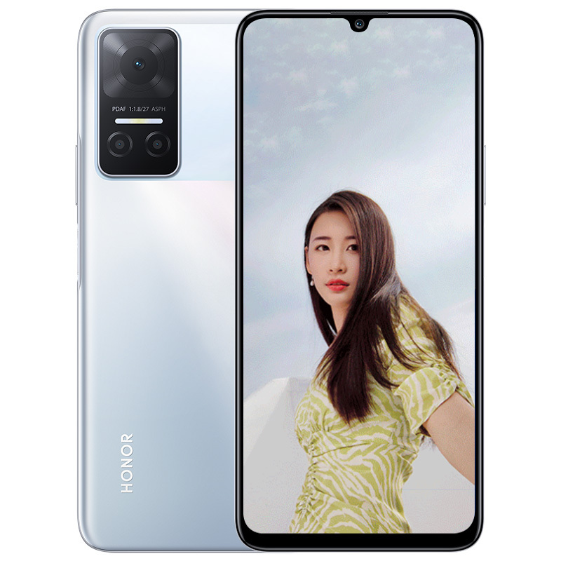 荣耀honor荣耀play6t钛空银5g全网通8gb256gb侧边指纹解锁5000mah大