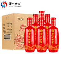 【酒厂直供】泸州老窖 世家喜庆装 52度500mL*6瓶整箱 国产高度口粮白酒