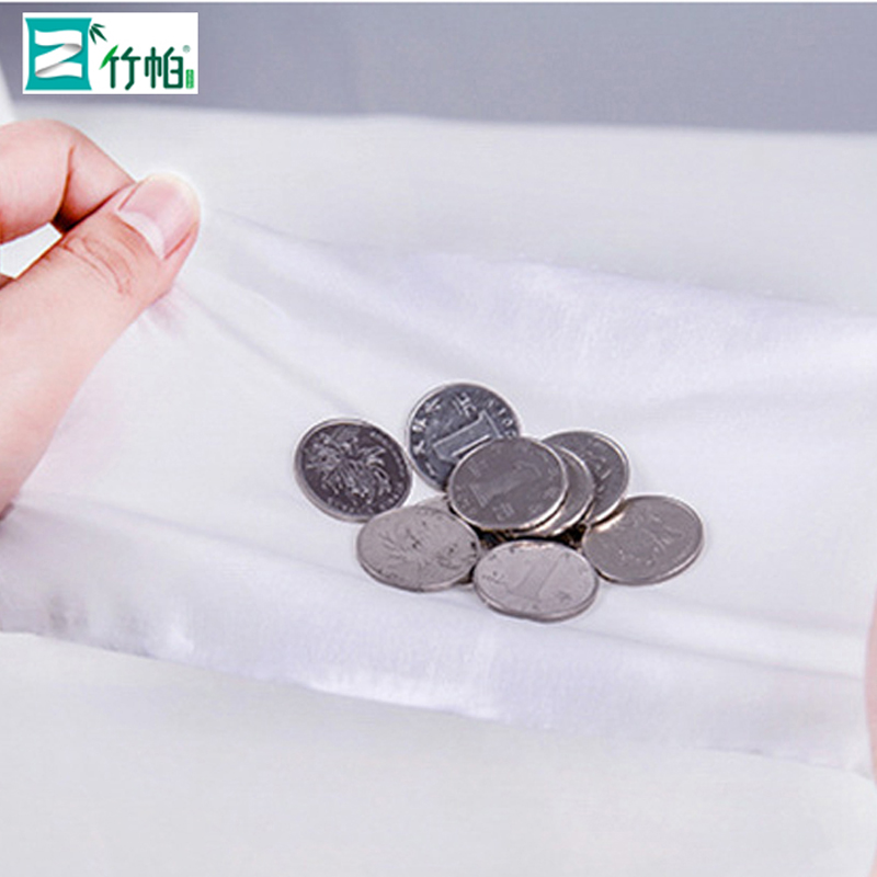 竹帕 1500克空芯木浆卷纸100mm*100mm*4层 10卷提高清大图