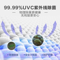 海尔(Haier)10公斤 大容量 直驱变频 滚筒洗衣机 洗烘一体机 全自动家用 超薄EG10014HBD809LSU1