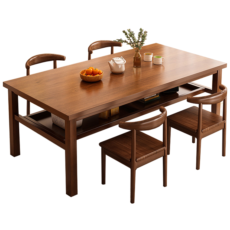 木质 餐桌高清大图