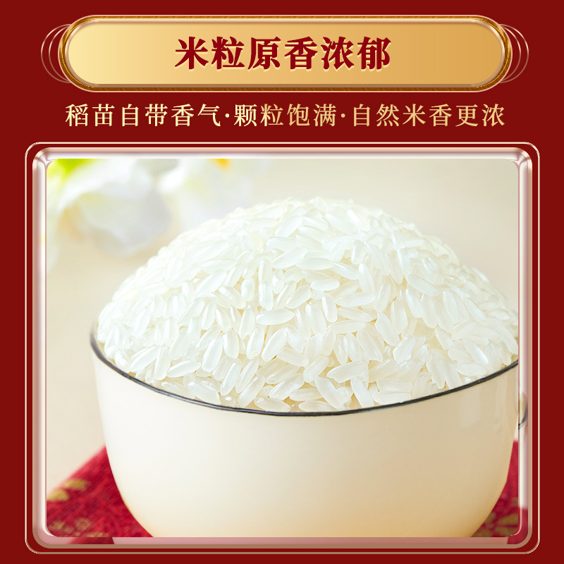 十月稻田(SHIYUEDAOTIAN)五常大米5kg 稻苗自带香气·颗粒饱满·自然米香更浓 颗颗原色粒粒清白高清大图