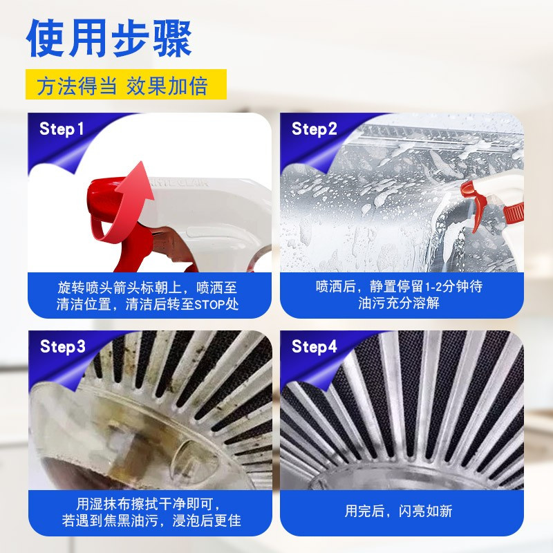 大公鸡管家(CHANTECLAIR) 多能 油污净马赛香型600ml
