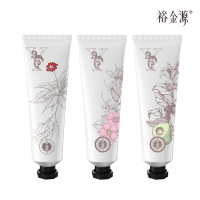 裕金源 人参焕采柔润护手霜套装(嫩手抗皱精华护手霜50g*1+乳木果保湿香氛护手霜50g*1+人参焕采柔润护手霜50g*