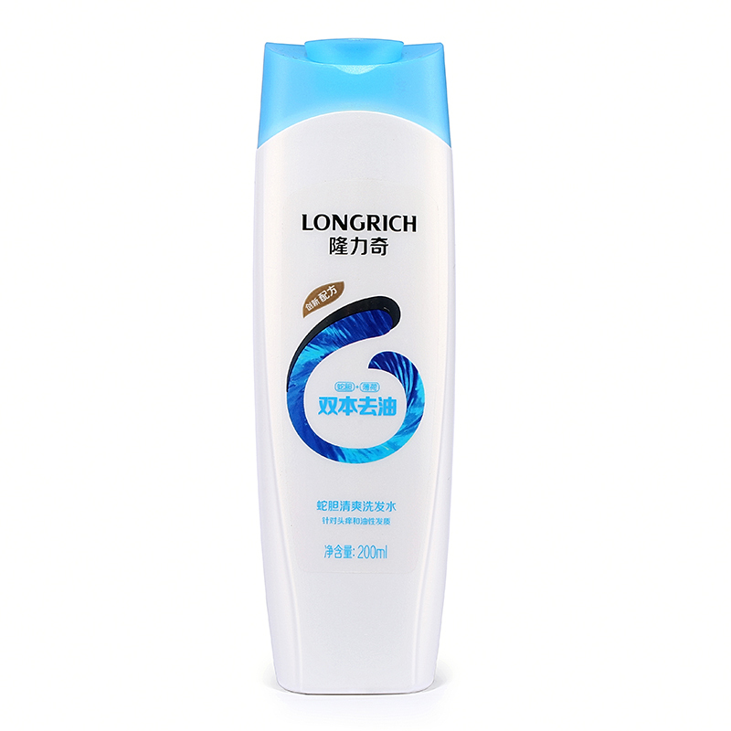 隆力奇 200ml 蛇胆清爽 洗发水